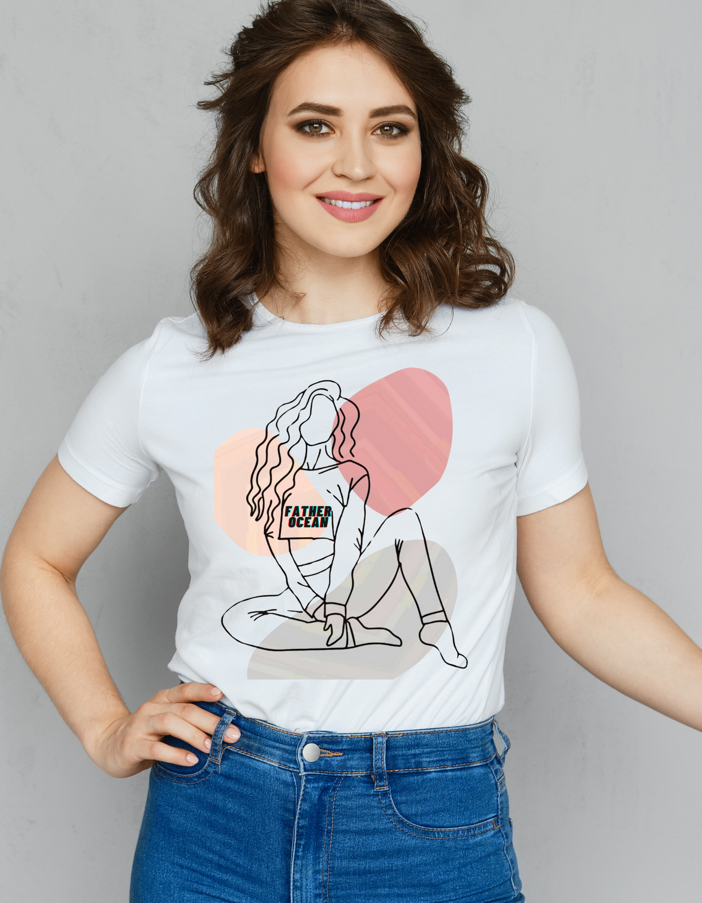 Women's Boho Chic Short Sleeve T-Shirt - Bohemian Style Cotton Tee
